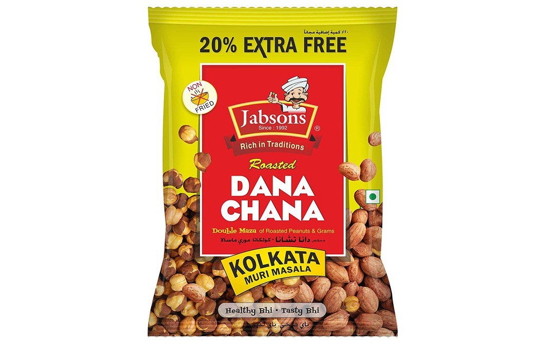 Jabsons Dana Chana Kolkata Muri Masala   Pack  180 grams